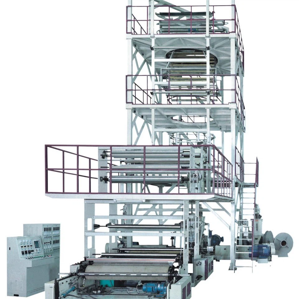 Машина за екструдер за издухано фолио от LDPE