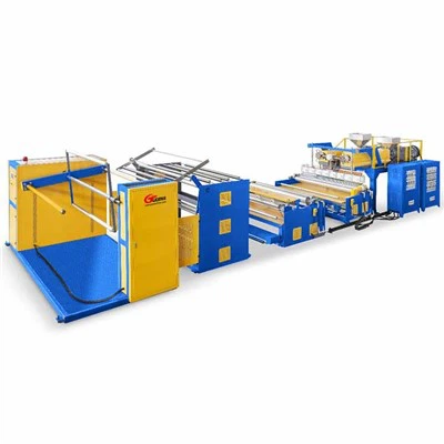 Линия за екструдиране на фолио с въздушни мехурчета